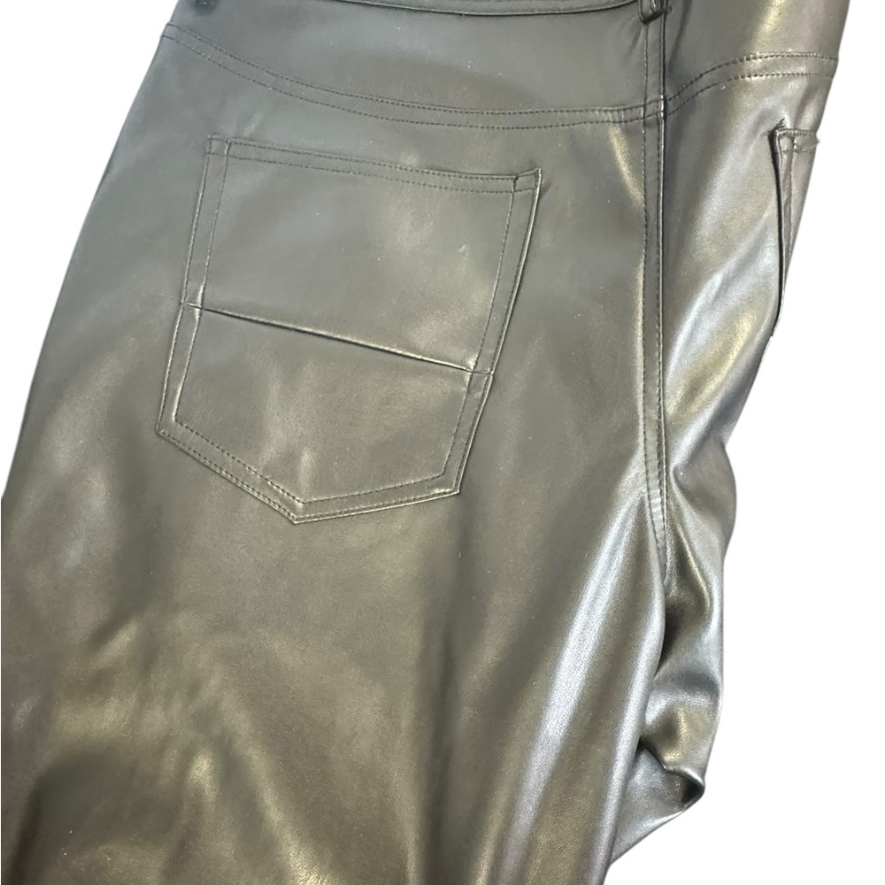 Fashion Nova Silver Flare Pants Boot Cut - Picture 2 of 3